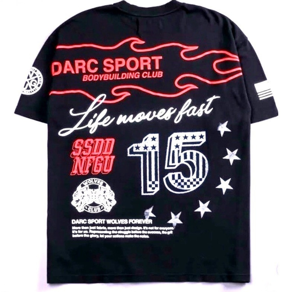 Darc‎ Sport Victory Lap Premium Tee Black XL Wolves Forever Limited 199/2000 New